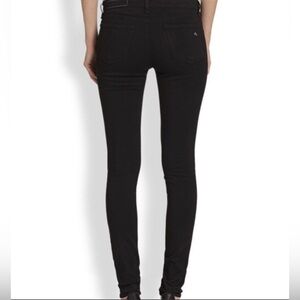 Rag & Bone skinny legging in black plush SZ 24